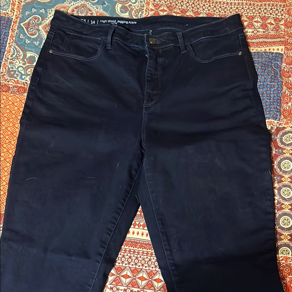 Talbots Black Straight-Leg Jeans Classic Style